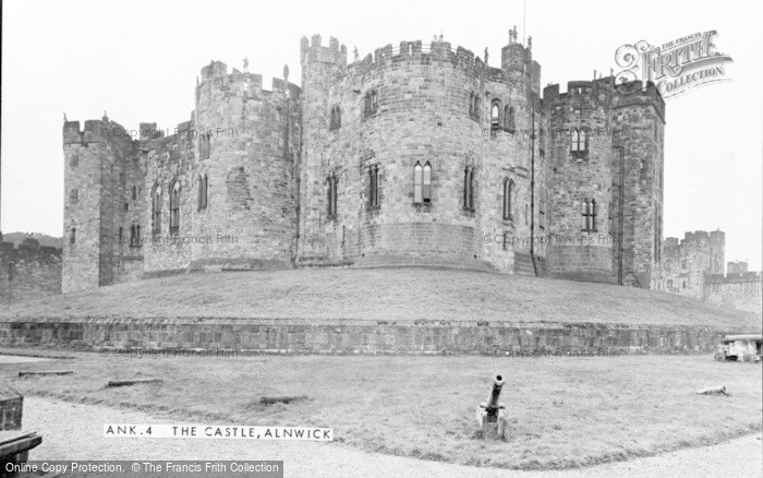 Photo of Alnwick, The Castle c.1950