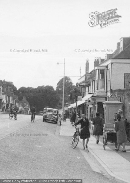 Photo of Alresford, A Telephone Kiosk c.1950