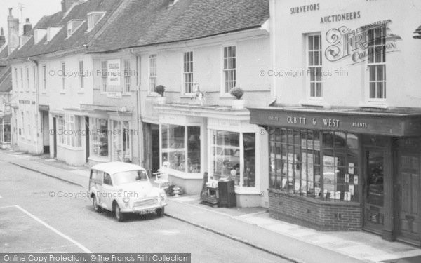 Photo of Alresford, Broad Street Businesses c.1965