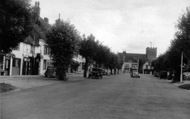 Alresford, Broad Street c.1950, New Alresford
