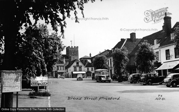 Photo of Alresford, Broad Street c.1955