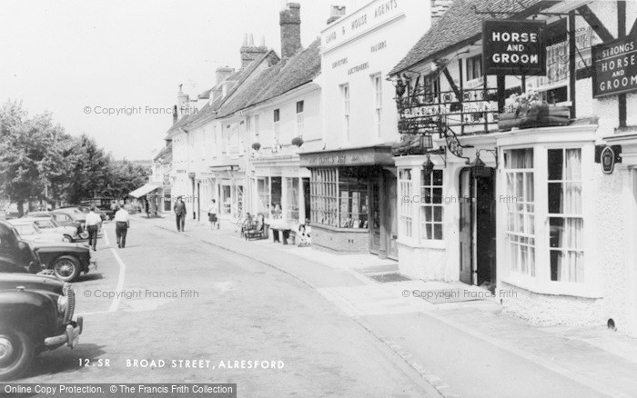 Photo of Alresford, Broad Street c.1960