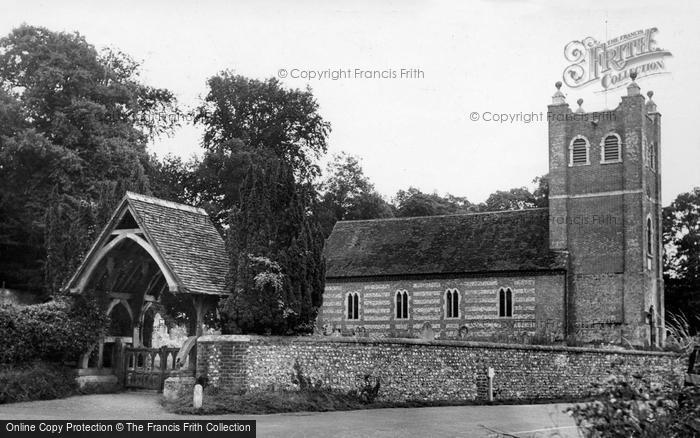 Photo of Alresford, Old Alresford Church c.1950