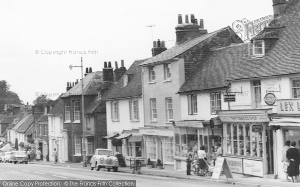 Photo of Alresford, Shops In West Street c.1960
