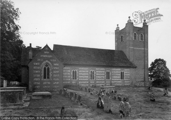 Photo of Alresford, St Mary The Virgin's Church c.1955