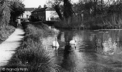 Alresford, The River Arle c.1965, New Alresford