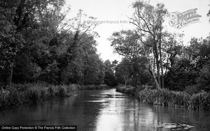 Photo of Alresford, The River Itchen c.1955