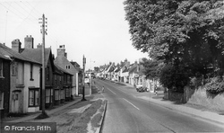 Alresford, West Street From Pound Hill c.1955, New Alresford
