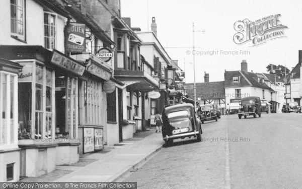 Photo of Alresford, West Street, Shops c.1950