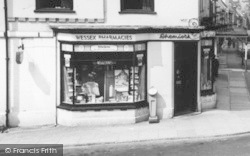 Alresford, West Street, Wessex Pharmacies c.1960, New Alresford