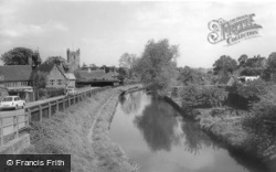 The Trent And Mersey Canal c.1955, Alrewas