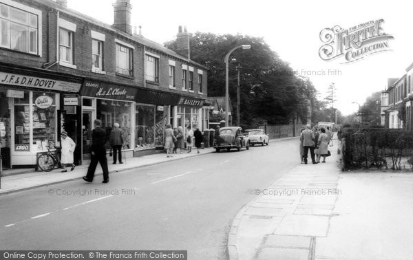 Photo of Alsager, Crewe Road c1960