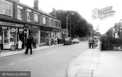 Alsager, Crewe Road c1960