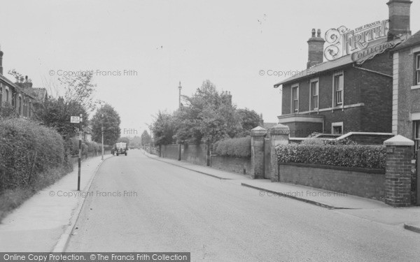 Photo of Alsager, Crewe Road c.1965