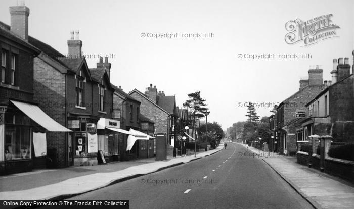 Photo of Alsager, Crewe Road c.1965