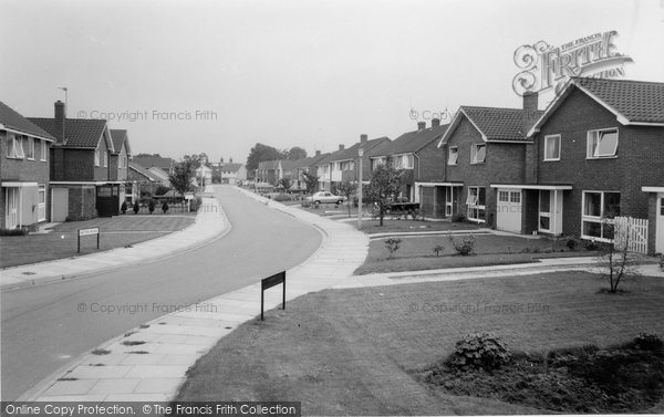 Photo of Alsager, Eaton Road c1965