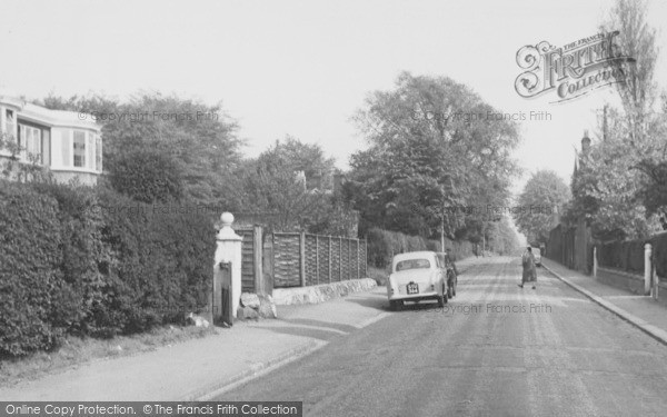 Photo of Alsager, Sandbach Road c.1960