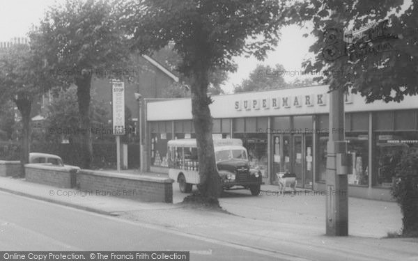 Photo of Alsager, Supermarket, Main Street c.1965