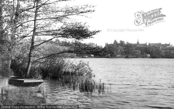 Photo of Alsager, The Mere c.1960