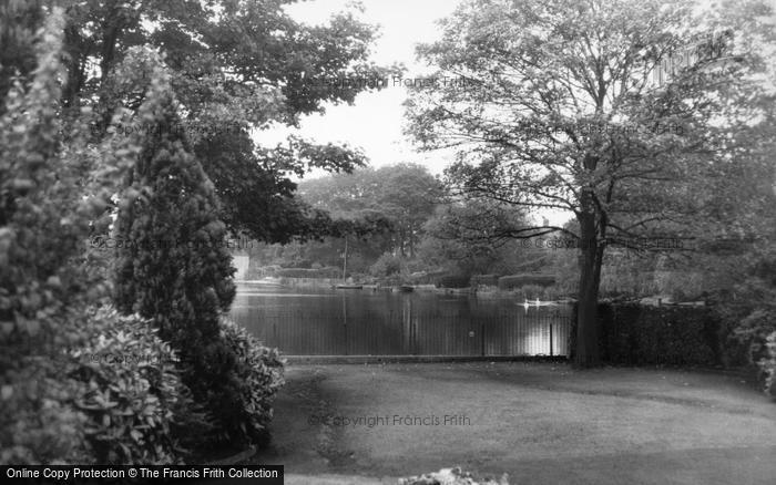 Photo of Alsager, The Mere c.1960