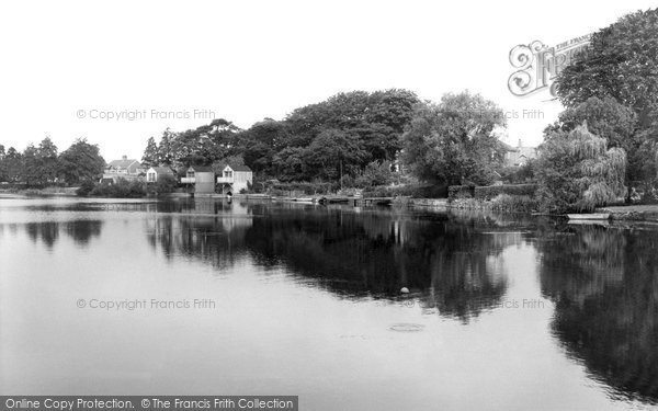 Photo of Alsager, The Mere c.1965
