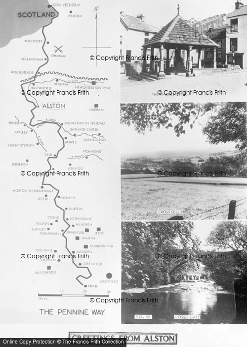 Photo of Alston, Composite c.1960
