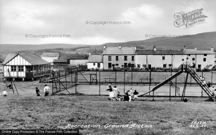 Photo of Alston, Recreation Ground c.1955