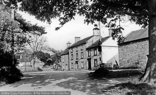 Photo of Alstonefield, the Village c1955