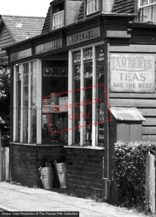 Photo of Althorne, Main Road, General Store  c.1955