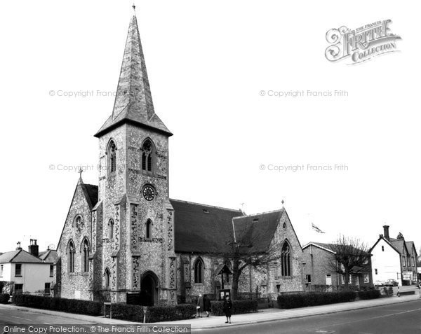 Photo of Alton, All Saints Church c.1955