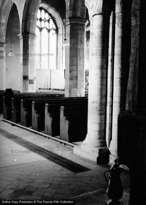 Photo of Alton, Church Of St Lawrence Interior c.1950