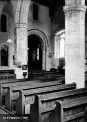 Church Of St Lawrence Interior c.1950, Alton