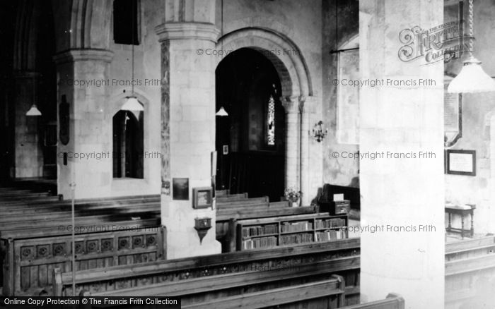 Photo of Alton, Church Of St Lawrence Interior c.1950