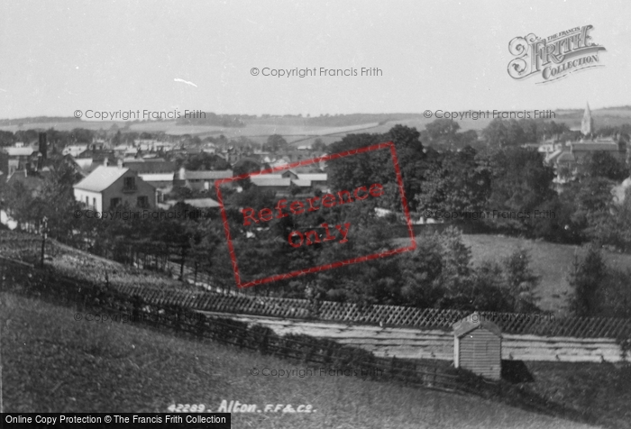 Photo of Alton, From Windmill Hill 1898