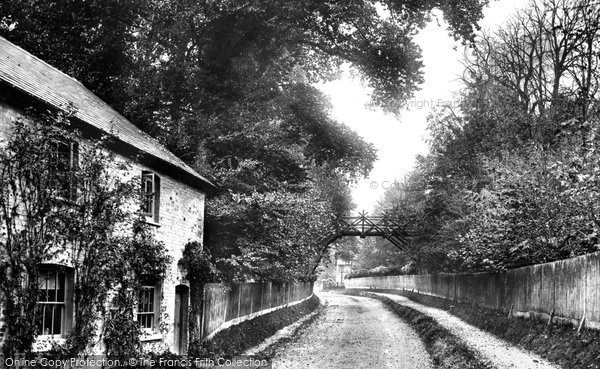 Photo of Alton, Rustic Bridge At Ashdell 1897