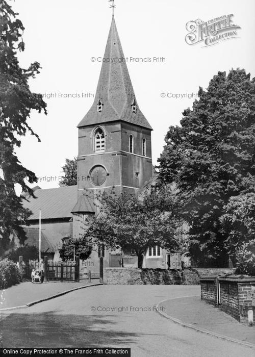 Photo of Alton, St Lawrence's Church c.1955