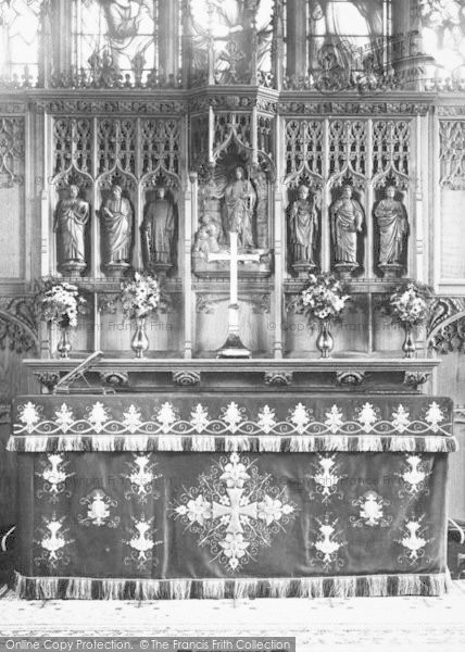 Photo of Alton, St Lawrence's Church, Reredos 1898