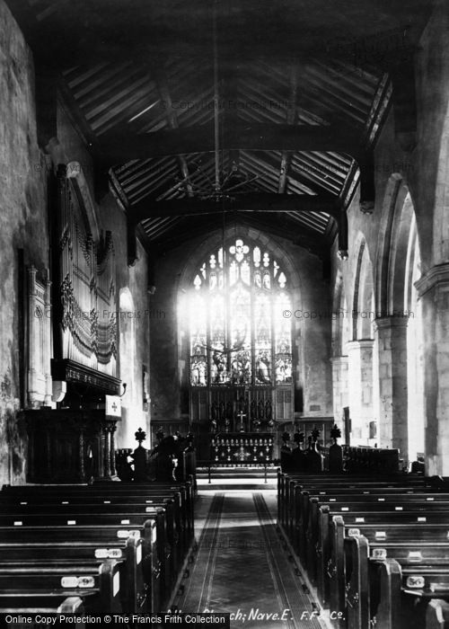 Photo of Alton, The Church Interior 1898