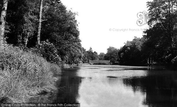 Photo of Alton, The Fishponds, Dimmensdale c.1955