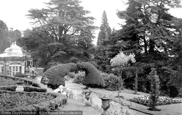 Photo of Alton Towers, The Rose Garden And Grand Conservatory 1952