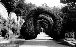 Yew Arches c.1955, Alton Towers