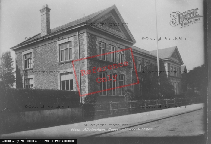 Photo of Altrincham, Conservative Club 1900