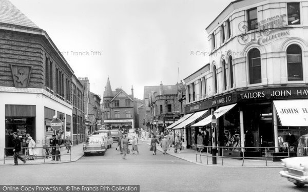 Photo of Altrincham, Cross Street c.1955