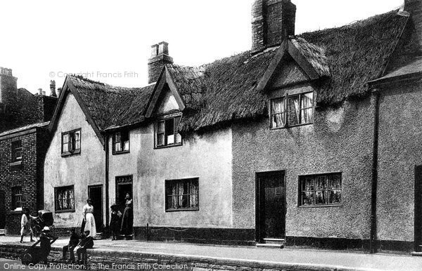 Photo of Altrincham, Old Houses 1903