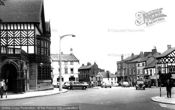 Photo of Altrincham, Old Market Place c.1955