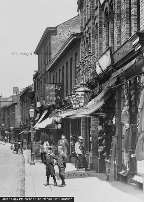 Photo of Altrincham, Shops On George Street 1900