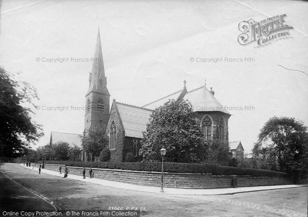 Photo of Altrincham, St John's Church 1897