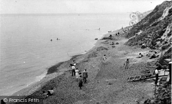 The Beach c.1955, Alum Bay