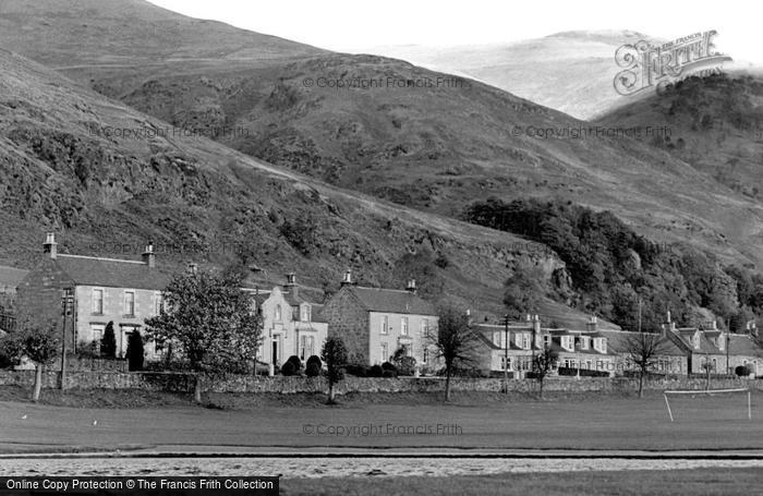 Photo of Alva, Houses Beside Johnstone Park c.1960