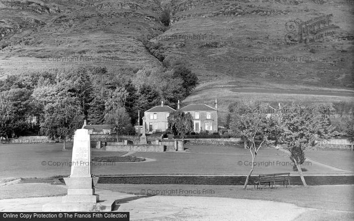 Photo of Alva, War Memorial And Lady Aberdeen Home c.1960